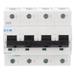 Wyłącznik nadprądowy 4P D 40A 25kA AC AZ-4-D40 174544 - obrazek 1