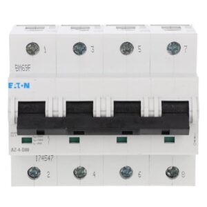 Wyłącznik nadprądowy 4P D 80A 25kA AC AZ-4-D80 174547 - obrazek 1