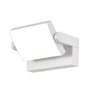 Oprawa elewacyjna LED 17W 2520lm 4000K regulowana Biały kwadrat 2935 - obrazek 1