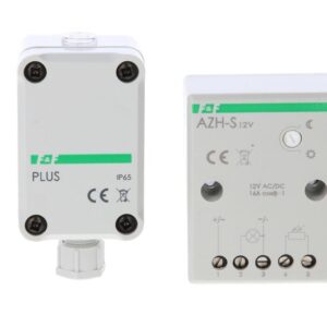 Automat zmierzchowy montaż natynkowy 16A 12V IP20 AZH-S-PLUS-12V - obrazek 1