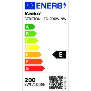 Oprawa uliczna LED STRETON 200W 26000lm 4000K IK08 IP66 Ikl. ochr. ENEC 5 Lat Gwar. 36233 - obrazek 1