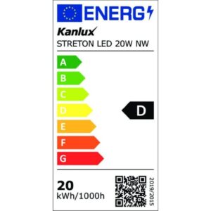 Oprawa uliczna LED STRETON 20W 2800lm 4000K IK08 IP66 Ikl. ochr. ENEC 5 Lat Gwar. 36228 - obrazek 1