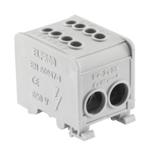 Blok rozdzielczy 1-torowy (2x35mm 2x35mm) LZ1*35/35 mocowanie na TS 35, szary 84169002 - obrazek 1