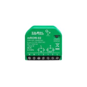 SUPLA Odbiornik dopuszkowy WI-FI 2-kanałowy dwukierunkowy miniaturowy mROW-02 SPL10000037 - obrazek 1