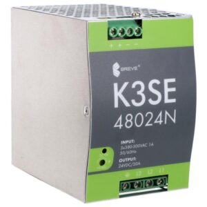 Zasilacz impulsowy K3SE 48024 3x400/ 24VDC 20A 480W na szynę DIN, Uzas: 340-550VAVAC, Ta70, 17000-1014 - obrazek 1
