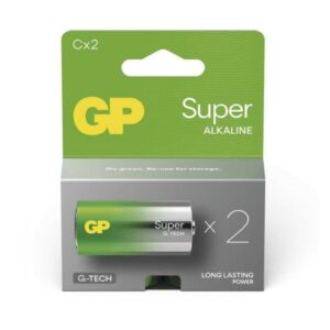 GP bateria alkaliczna SUPER C (LR14) 2PP /2szt./ - obrazek 1