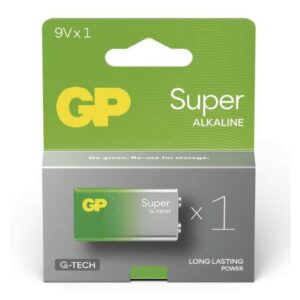 GP bateria alkaliczna SUPER 9V (6LR61) 1PP /1szt./ - obrazek 1