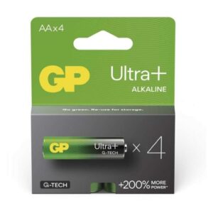 GP bateria alkaliczna ULTRA PLUS AA (LR6) 4PP MB /4szt./ - obrazek 1