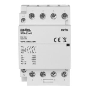 Stycznik modułowy instalacyjny 63A 4 Z 230V AC STM-63-40 EXT10000299 - obrazek 1