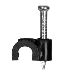 Uchwyt kablowy 12 mm czarny H.7009C /opak=100szt./ - obrazek 1