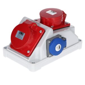 Rozdzielnica budowlana COMBO PLUS 32/5 16/5 1x230V IP44 / E96080032161+ - obrazek 1