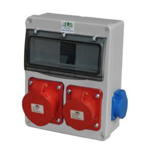 Zestaw zasilający MIKO-8M 32A/5P + 16A/5P + 2x230V IP44 E901308013 - obrazek 1