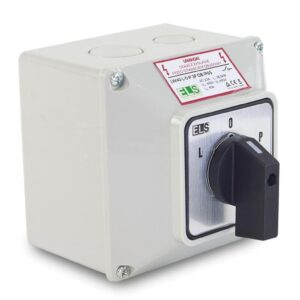 Łącznik krzywkowy L-0-P 63A 3P w obudowie IP65 / LW63 L-0-P 3P OB - obrazek 1