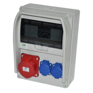 Zestaw zasilający PRYMA 9M prosta 16A/5P + 2x230V IP44 E920010520 - obrazek 1