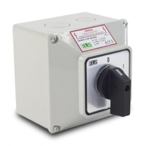 Łącznik krzywkowy 0-1 25A 3P w obudowie IP65 / LW25 0-1 3P OB - obrazek 1