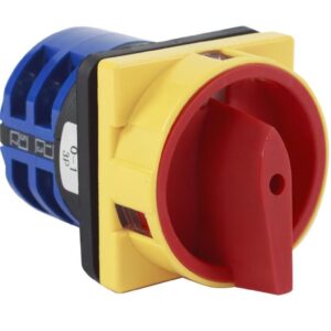 Łącznik krzywkowy 0-1 40A 3P tablicowy na kłódkę IP65 / LW40 0-1 3P TRG - obrazek 1