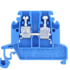 Złączka szynowa 0,5-4 mm2 niebieska ZG-G4 A11-8206 - obrazek 1