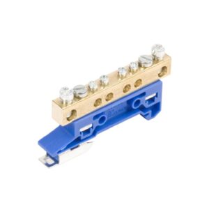 Zacisk ochronny ZO-2106 2x16mm 4x4mm niebieski A14-2036 - obrazek 1