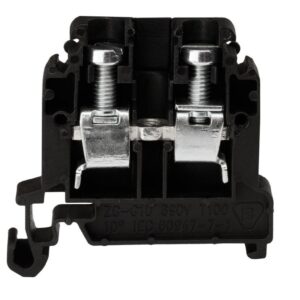 Złączka szynowa 0,5-10 mm2 czarna ZG-G10 A11-8303 - obrazek 1