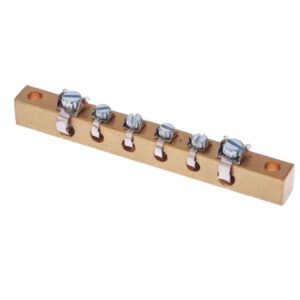 Zacisk ochronny 4x 4mm 2x10mm mosiądz ZO-003 A14-0150 - obrazek 1
