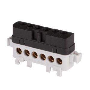 Listwa przyłączeniowa izolowana czarna LPI-6s A18-0038 - obrazek 1