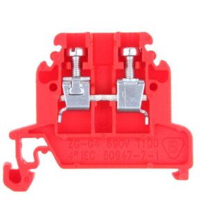 Złączka szynowa 0,5-4 mm2 czerwona ZG-G4 A11-8207 - obrazek 1
