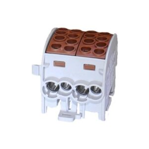 Blok rozdzielczy-odgałęźny Al/Cu SCB 35-2 (80220) SIMBLOCK jednobiegunowy 2x35mm2 brązowy 81506015 - obrazek 1