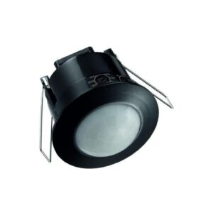 Czujnik ruchu PIR podtynkowy IP20 360 st. zasięg 6m 600W czarny CP-9C - obrazek 1