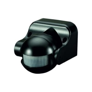 Czujnik ruchu PIR IP44 180 st. 300W zasięg 12m czarny CP-2C - obrazek 1