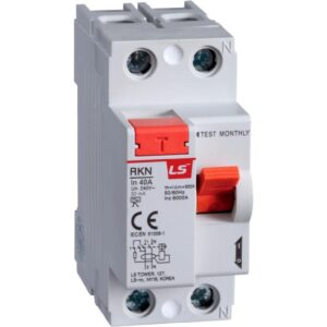 Wyłącznik różnicowoprądowy 2P 40A 0,03A typ A RKN2P 40A 30MAA 06220450R0 - obrazek 1