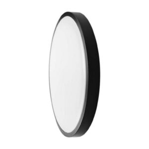 Plafoniera LED 24W 2500lm 3000K IP44 Okrągła fi295 Mleczny Czarna Ramka 76361 - obrazek 1