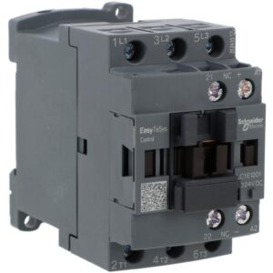 Stycznik mocy Easy TeSys Control AC-3, 12A, 3P (1NC), cewka 24V DC LC1E1201BD - obrazek 1