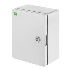 INDUSTRIAL SR4 obudowa z tworzywa ABS 210x280x130 z płytą metalową IP65 szary 2760-00 - obrazek 1
