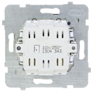 AS Przycisk /dzwonek/ z podświetleniem biały ŁP-6GS/m/00 - obrazek 1