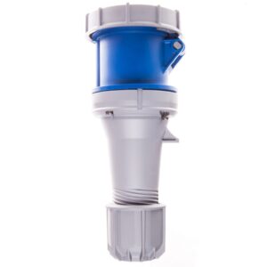Gniazdo przenośne 63A 4P 230V niebieskie IP67 POWER TWIST 234-9 - obrazek 1
