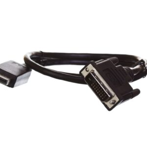 Kabel adapter DisplayPort 1.2 Typ DP/DVI-D(24+1), M/M czarny 1m - obrazek 1