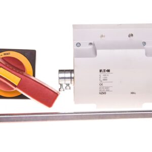 Napęd drzwiowy boczny lewa strona czerwono-żółty NZM3-XSR-L 266655 - obrazek 1