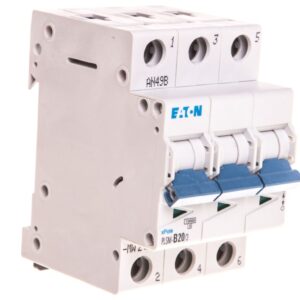 Wyłącznik nadprądowy 3P B 20A 10kA AC PLSM-B20/3-MW 242449 - obrazek 1