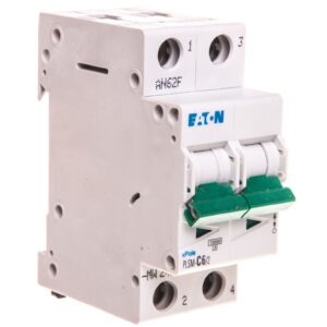 Wyłącznik nadprądowy 2P C 6A 10kA AC PLSM-C6/2-MW 242399 - obrazek 1
