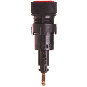 Lampka sygnalizacyjna 18x18mm czerwona 24V AC/DC Q18LF-RT/WB 088001 - obrazek 1