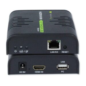 Techly KVM Extender HDMI+USB po skrętce Cat5e/6 do 120m IDATA HDMI-KVM2 - obrazek 1