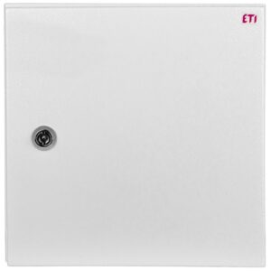 Obudowa metalowa 300x300x150mm IP66 z płytą ETIBOX GT 30-30-15 001102102 - obrazek 1