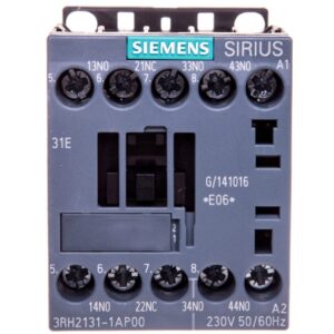 Stycznik pomocniczy 3Z 1R cewka 230V 50-60Hz S00 przyłącze śrubowe SIRIUS 3RH2131-1AP00 - obrazek 1