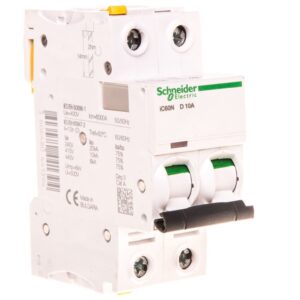 Wyłącznik nadprądowy 2P D 10A 6kA AC iC60N-D10-2 A9F05210 - obrazek 1