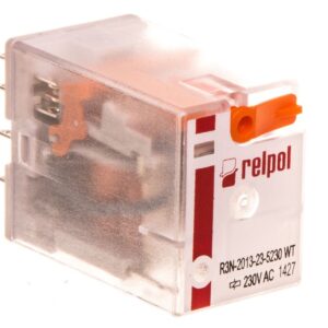 Przekaźnik przemysłowy 3P 230V AC AgNi R3N-2013-23-5230-WT - obrazek 1