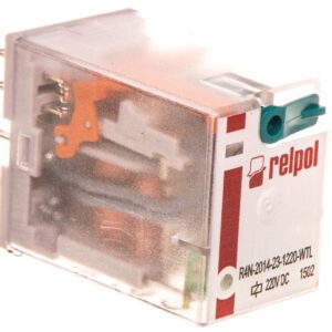 Przekaźnik przemysłowy 4P 220V DC AgNi R4N-2014-23-1220-WTL 860673 - obrazek 1