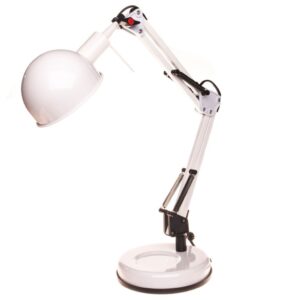 Lampka biurkowa max 10W LED E14 IP20 II klasa PIXA KT-40-W biały 19300 - obrazek 1