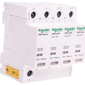 Ogranicznik przepięć Typ T2 + T3 4P 8kA 1,1kV 350V ze stykiem pomocniczym iPRD A9L08601 - obrazek 1
