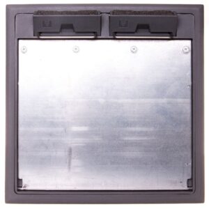 Kaseta podłogowa zasilająca 8-modułowa 264x242mm GES9/55U V 7011 7405037 - obrazek 1