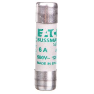 Wkładka bezpiecznikowa cylindryczna 10x38mm 6A aM 500V C10M6 - obrazek 1